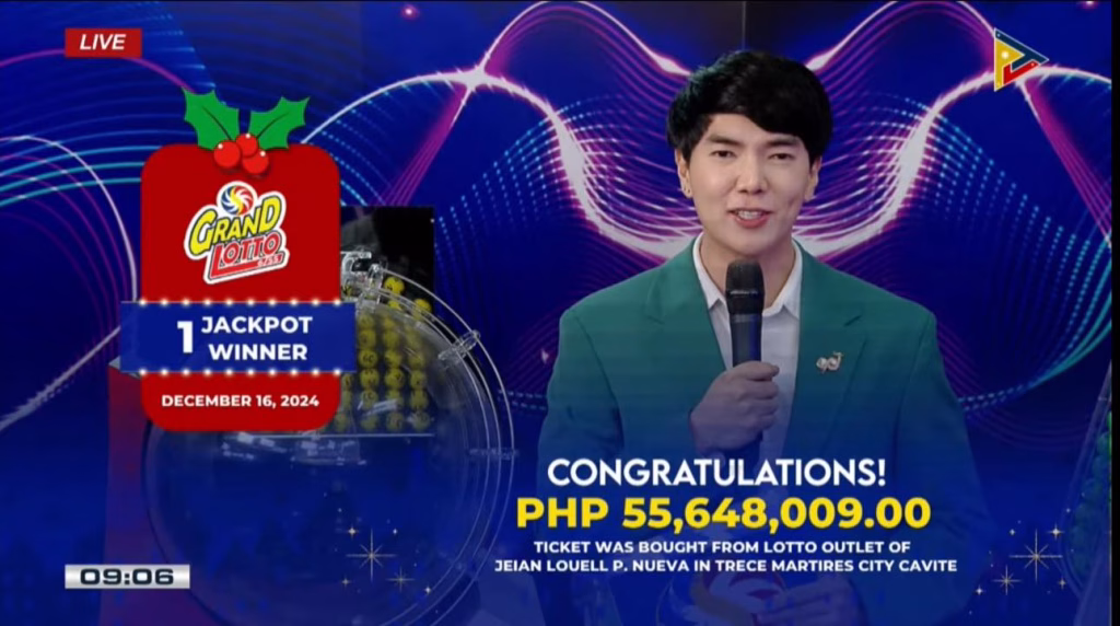 JLPN Lotto Center Celebrates ₱55 Million Grand Lotto 6/55 Jackpot Win!